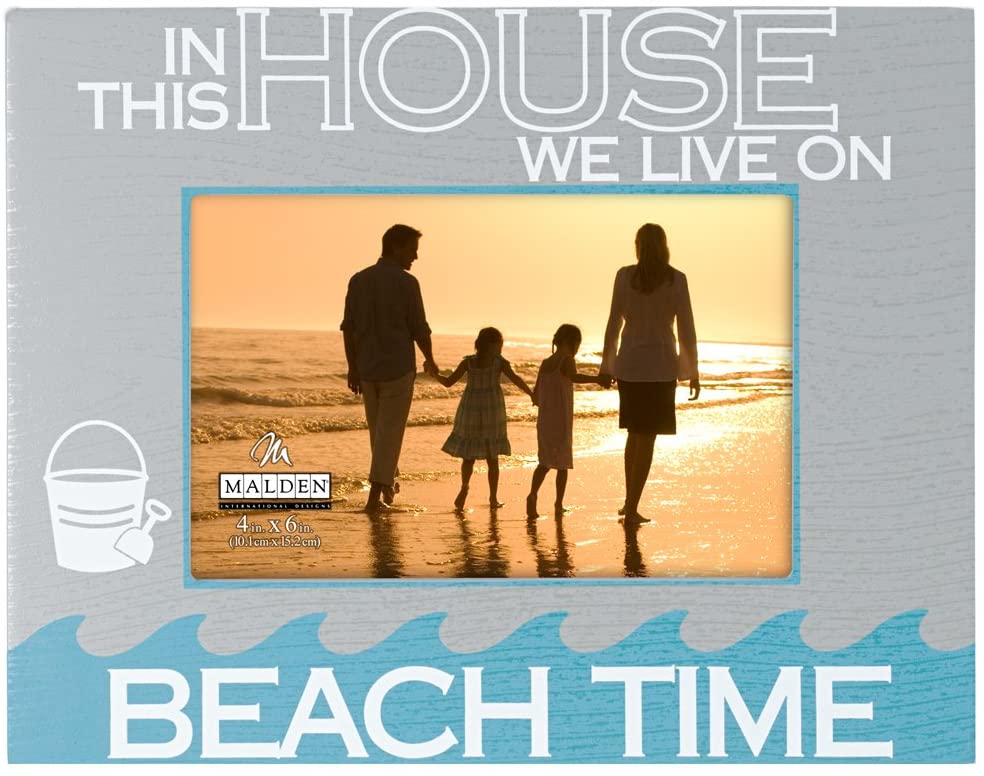 4x6 LIVE ON BEACH TIME Frame (CLEARANCE)