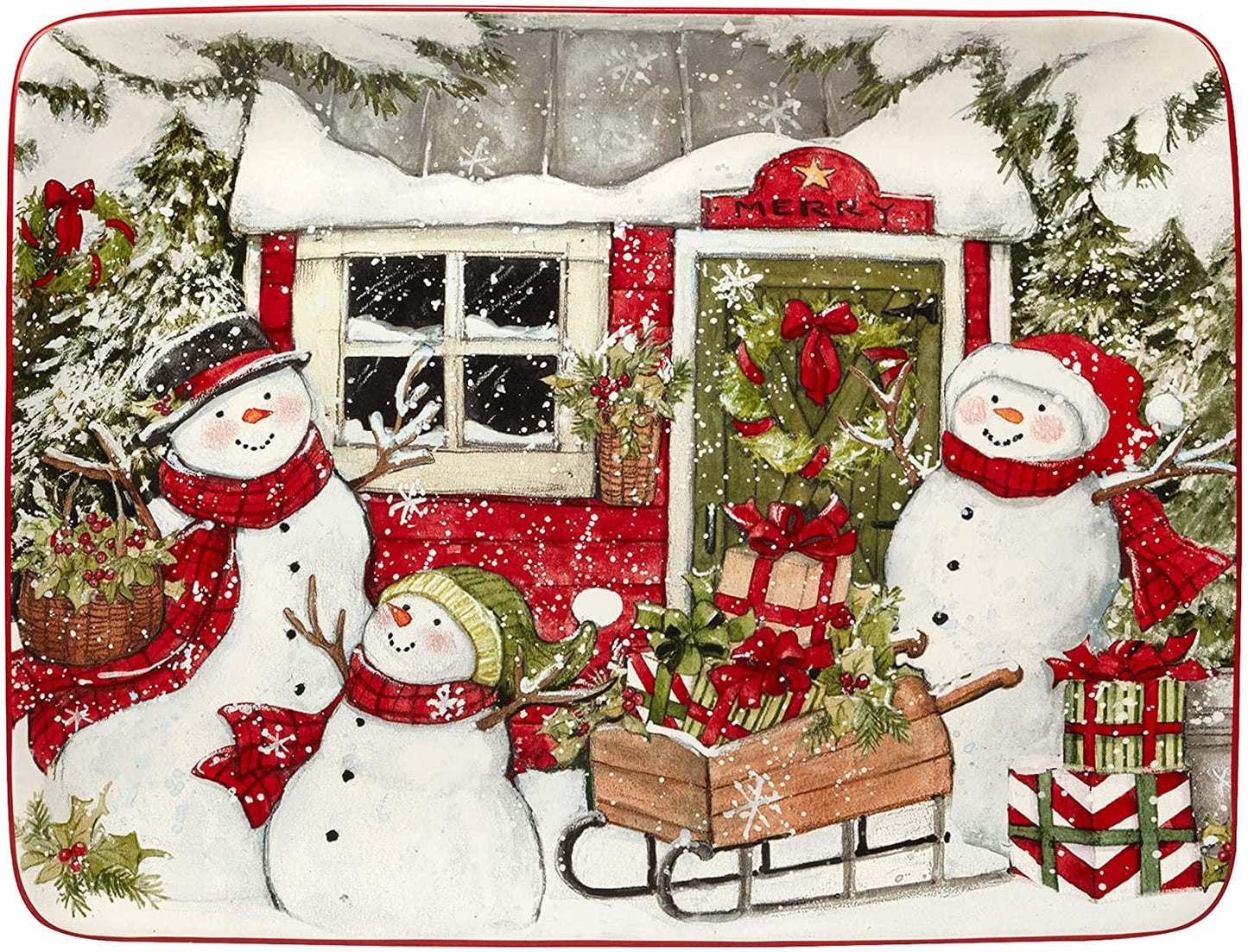 Snowman's Farmhouse Tableware