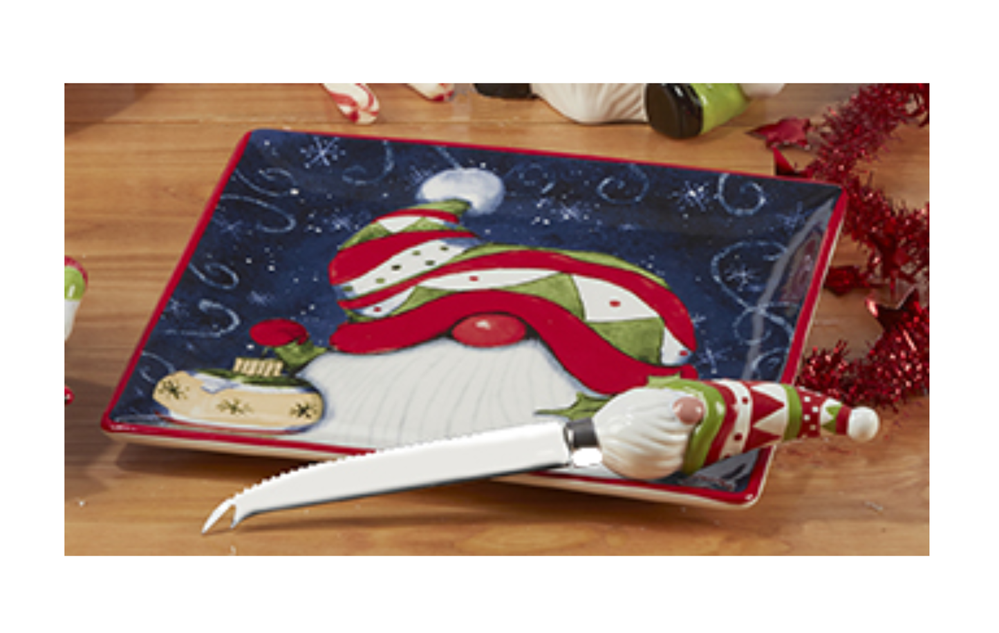 Holiday Magic Gnomes Tableware