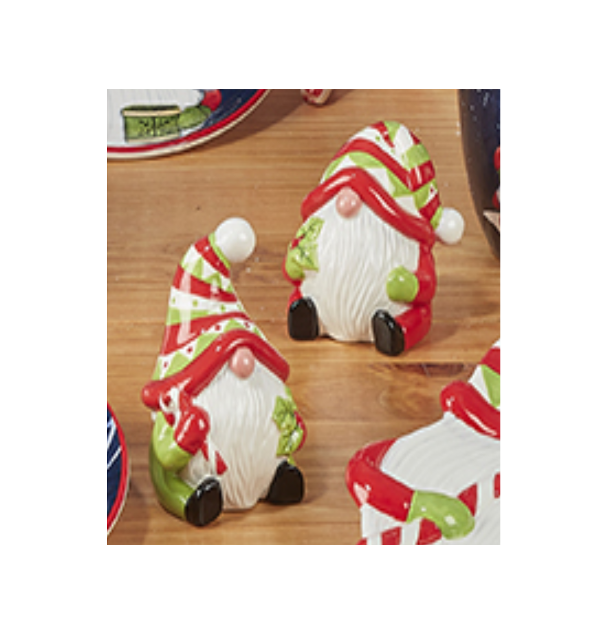 Holiday Magic Gnomes Tableware
