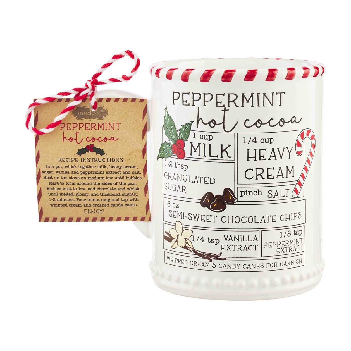Mud Pie Holiday Recipe Mug