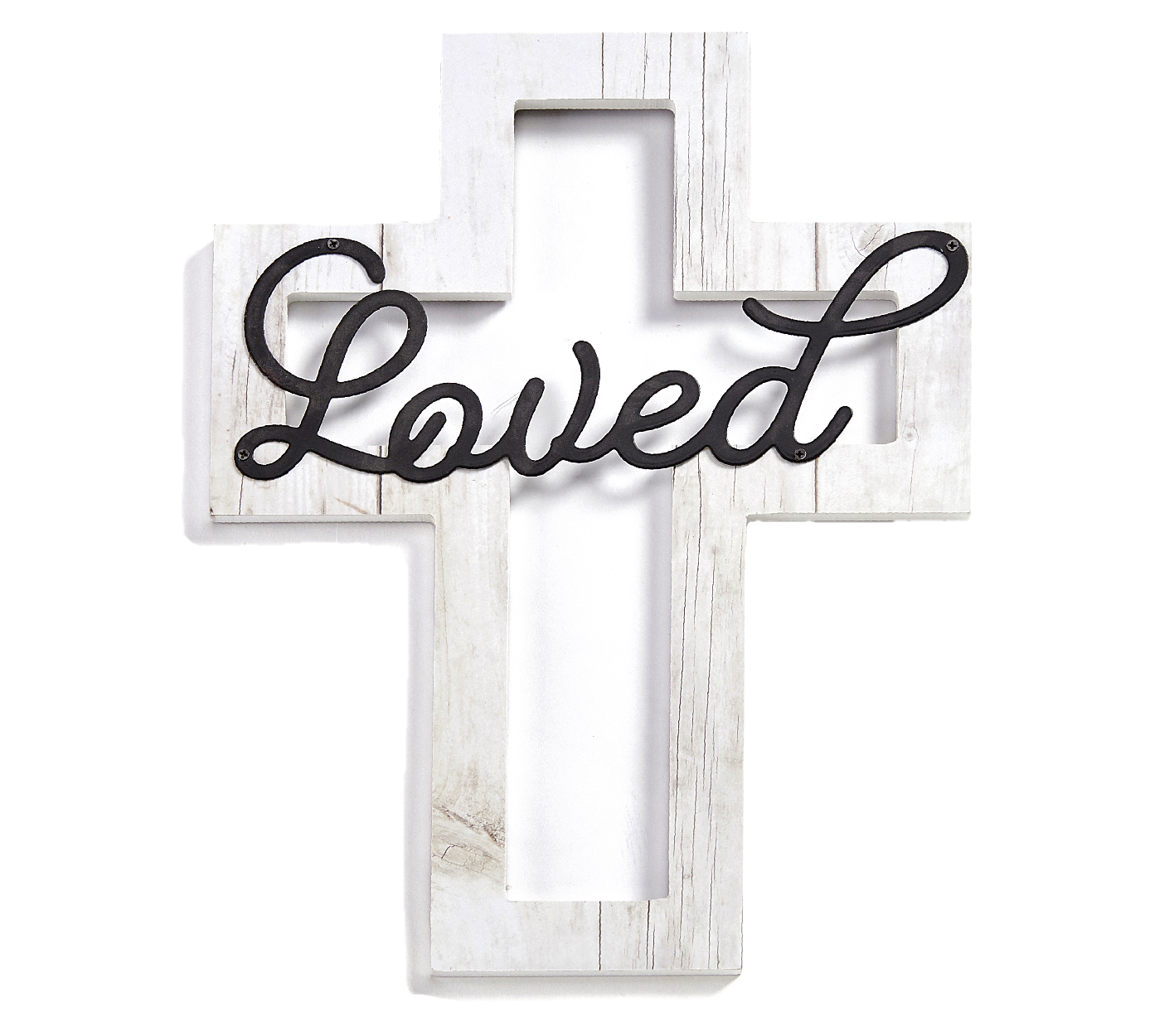 Modern Font Wall Cross