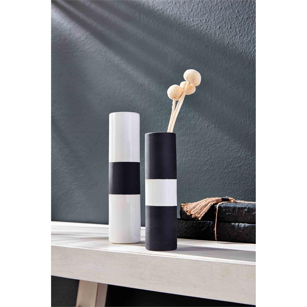 Stoneware Black Bud Vase (CLEARANCE)
