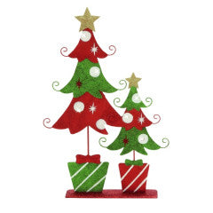 Metal LED Xmas Tree, medium (CLEARANCE)