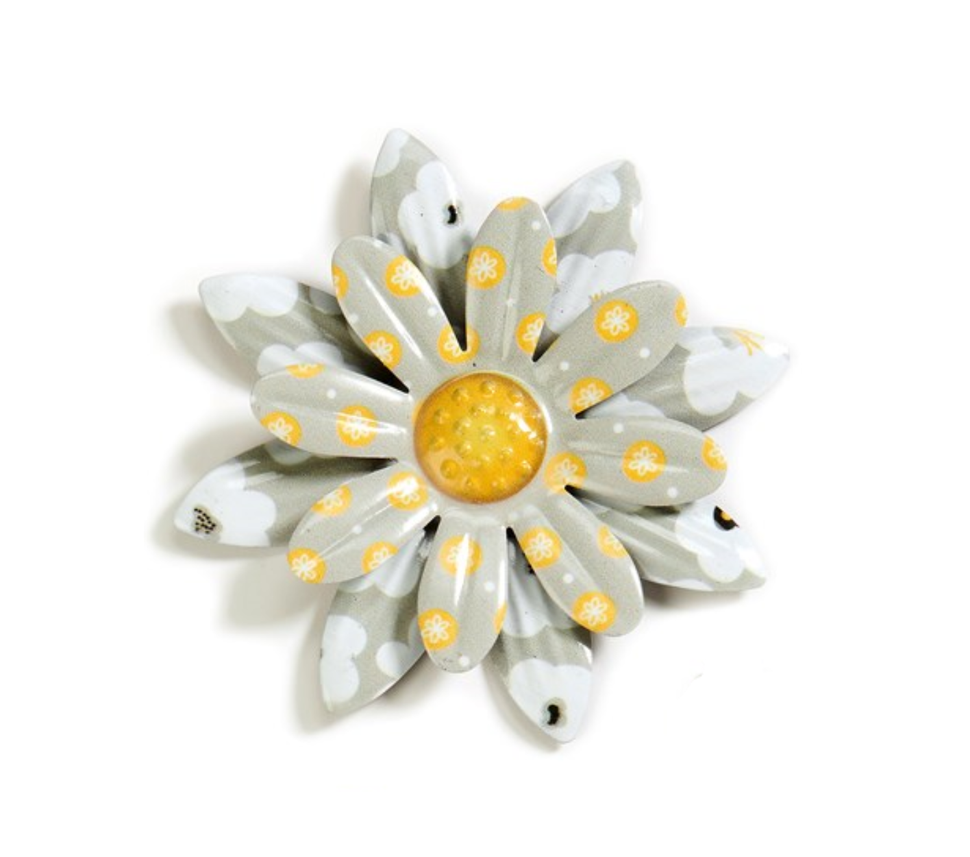 Patterned Flowers Wall Decor