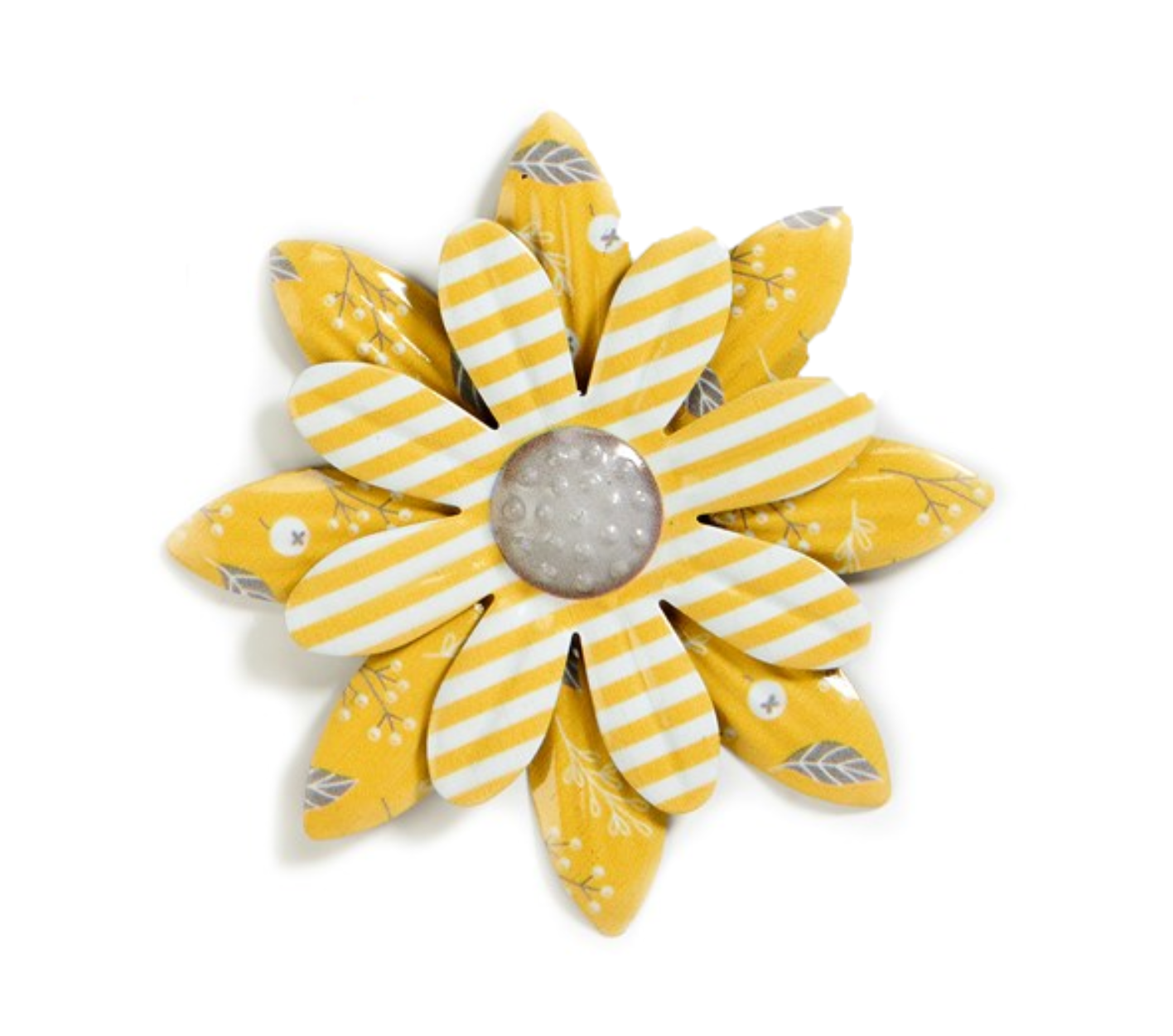 Patterned Flowers Wall Decor