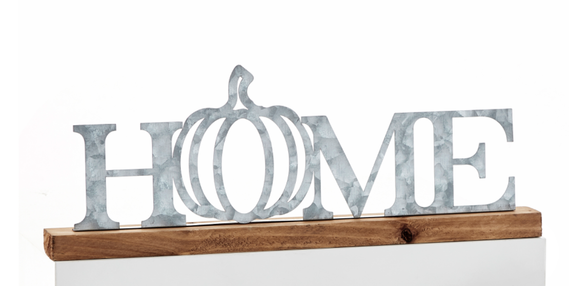 Galvanized Metal Words (CLEARANCE)