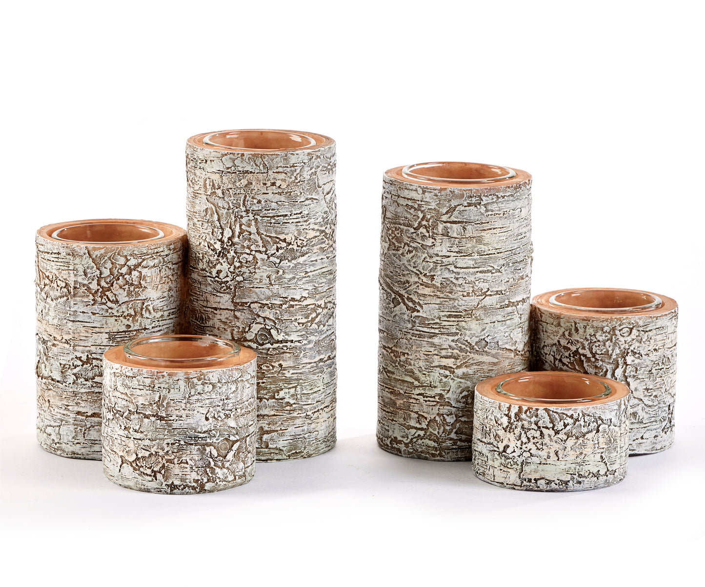 Birch Tealight Holders