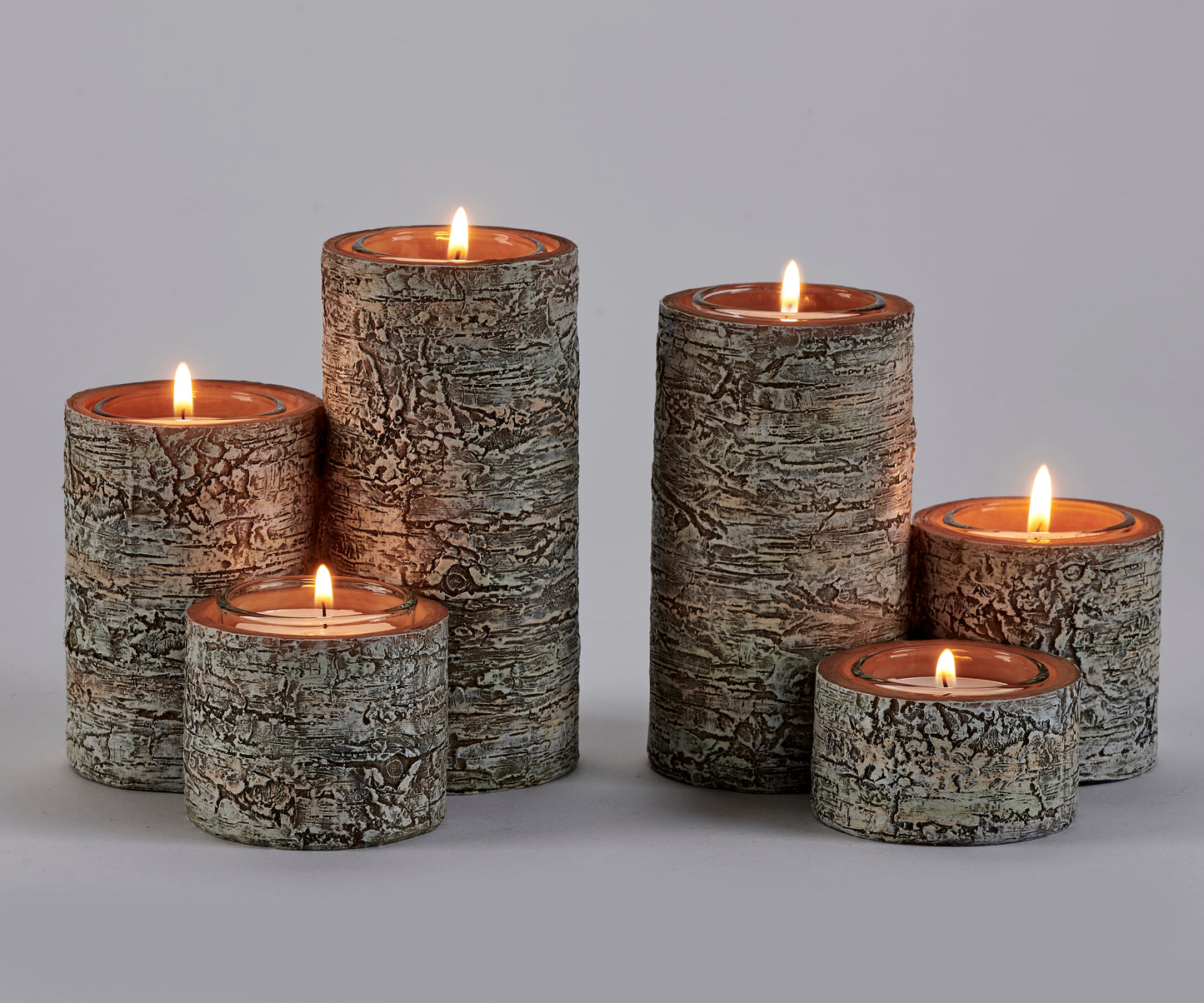 Birch Tealight Holders