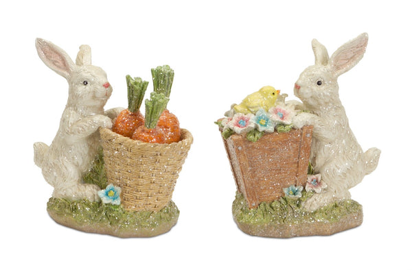 Easter Bunny w/Basket (CLEARANCE)