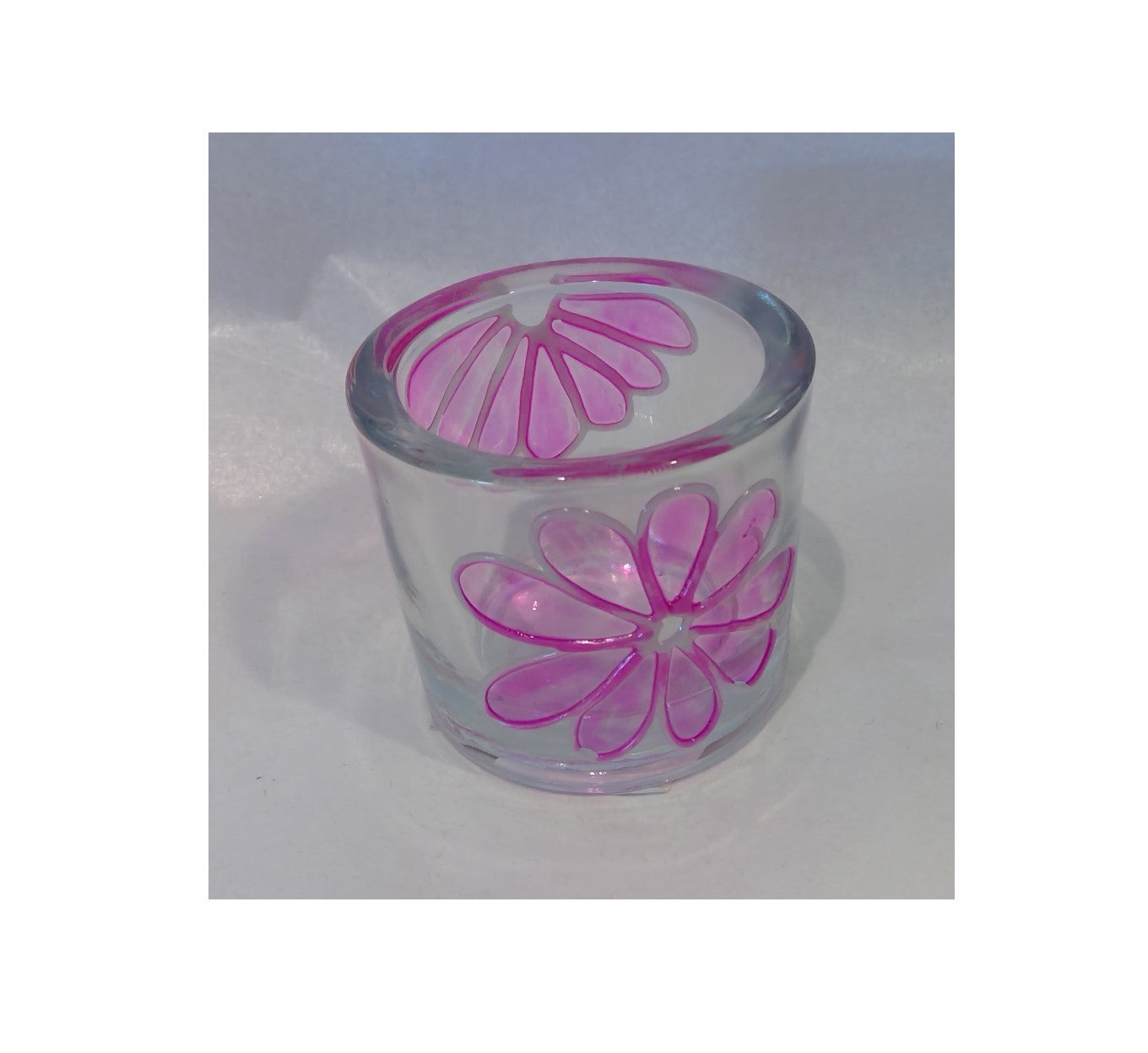 Flower Tea Light Votive (CLEARANCE)