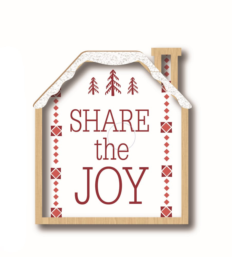 Winter House Sign