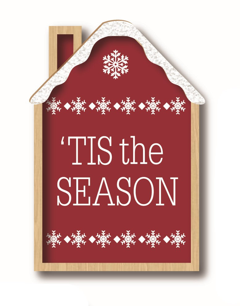 Winter House Sign