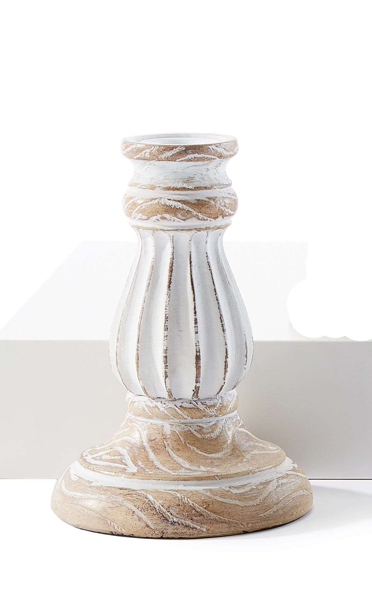 Whitewashed Candlestick