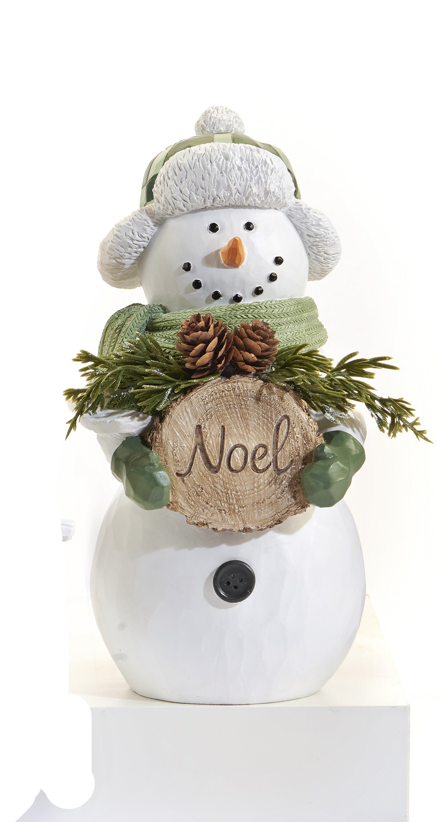 Forest Snowman Figurine