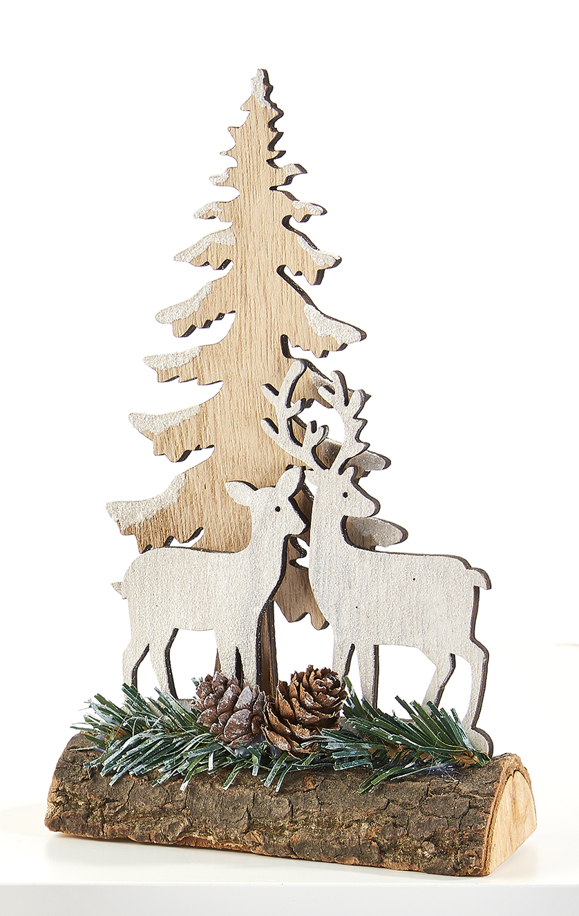 Reindeer Scene Figure (CLEARANCE)