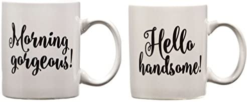HANDSOME & GORGEOUS Mugs (set of 2)  CLEARANCE