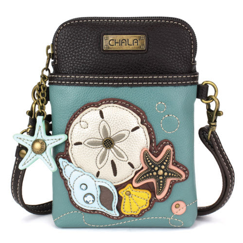 Chala Cell Phone Crossbody Dragonfly Turquoise - The Handbag Store