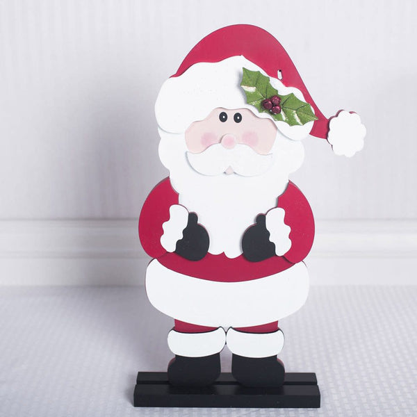 Santa with Holly Leaves (CLEARANCE)