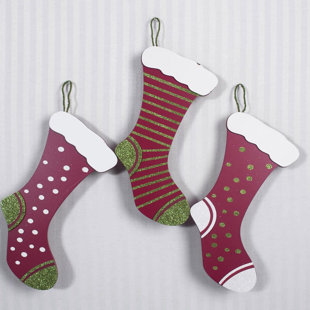 3D Wood Stockings (CLEARANCE)