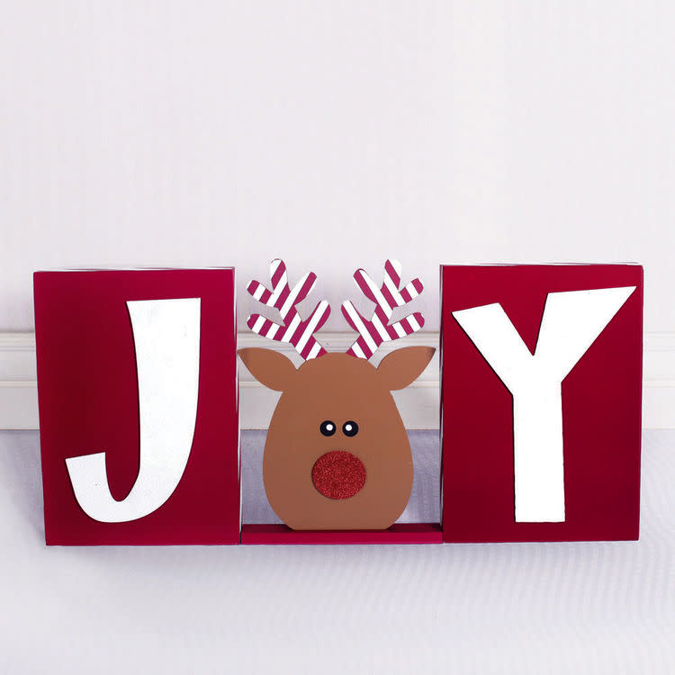 JOY w/Reindeer Block Set (CLEARANCE)