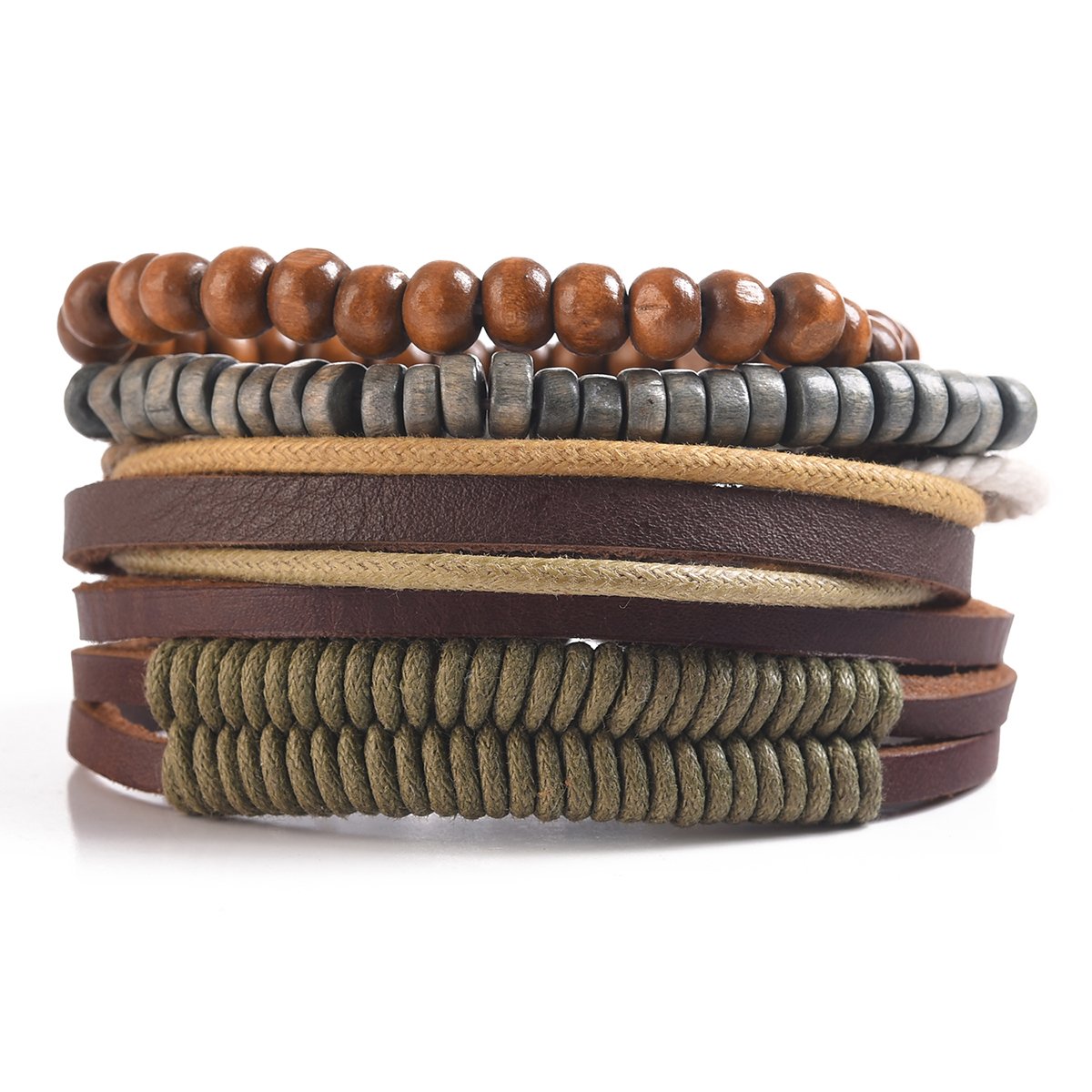 Multi-Strand Man’s Bracelet