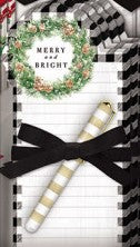Holiday Memo Notepad w/Pen (CLEARANCE)