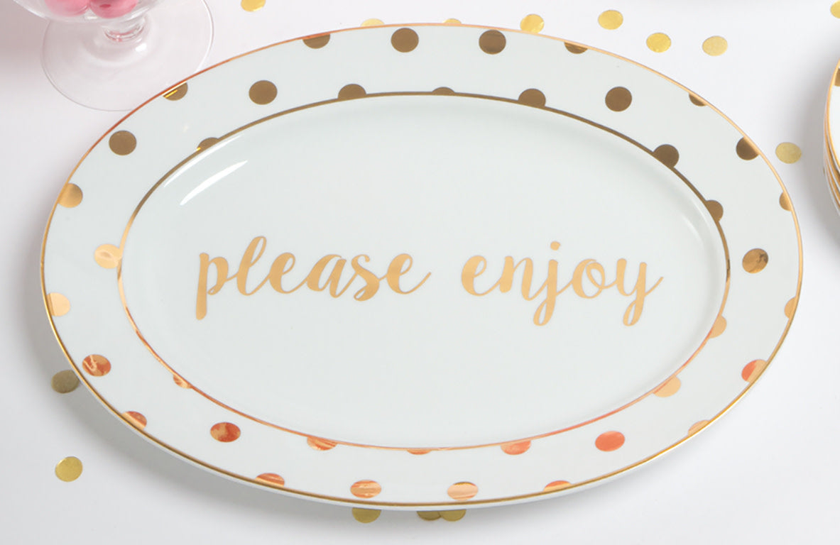 PLEASE ENJOY Platter (CLEARANCE)