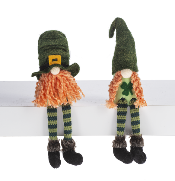 Lucky Irish Gnome Shelfsitters (CLEARANCE)