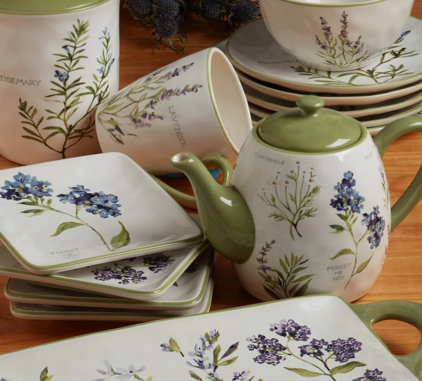 Fresh Herbs Tableware