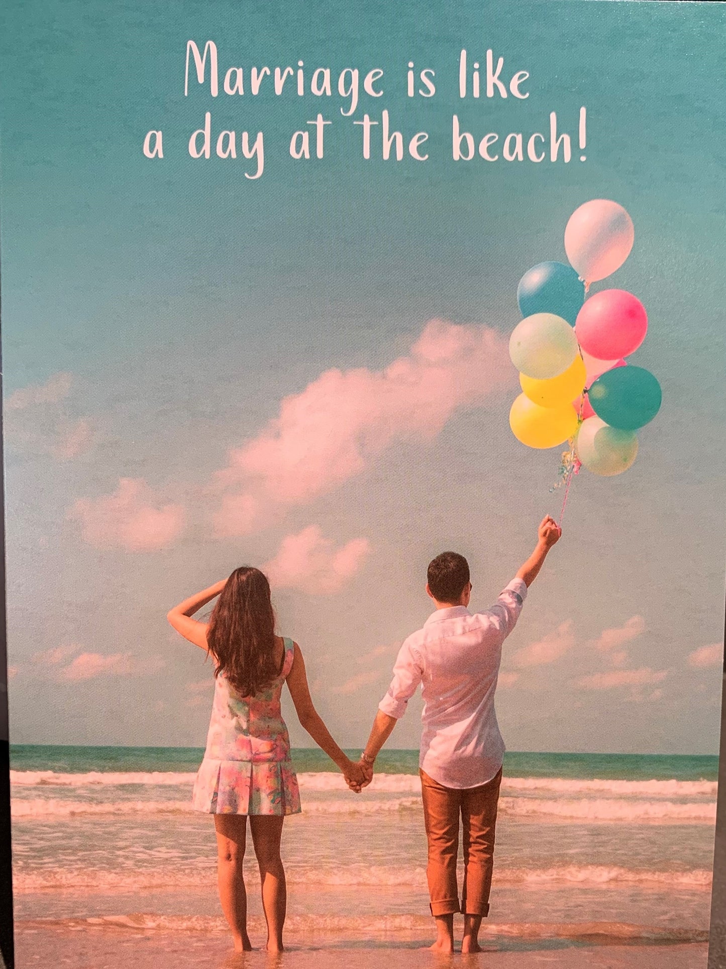 GCA7375A "Marriage is like..." (CLEARANCE)