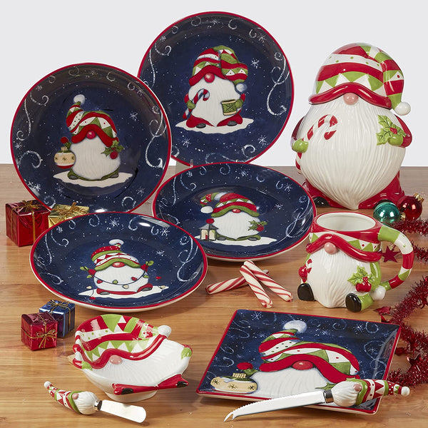 Holiday Magic Gnomes Tableware