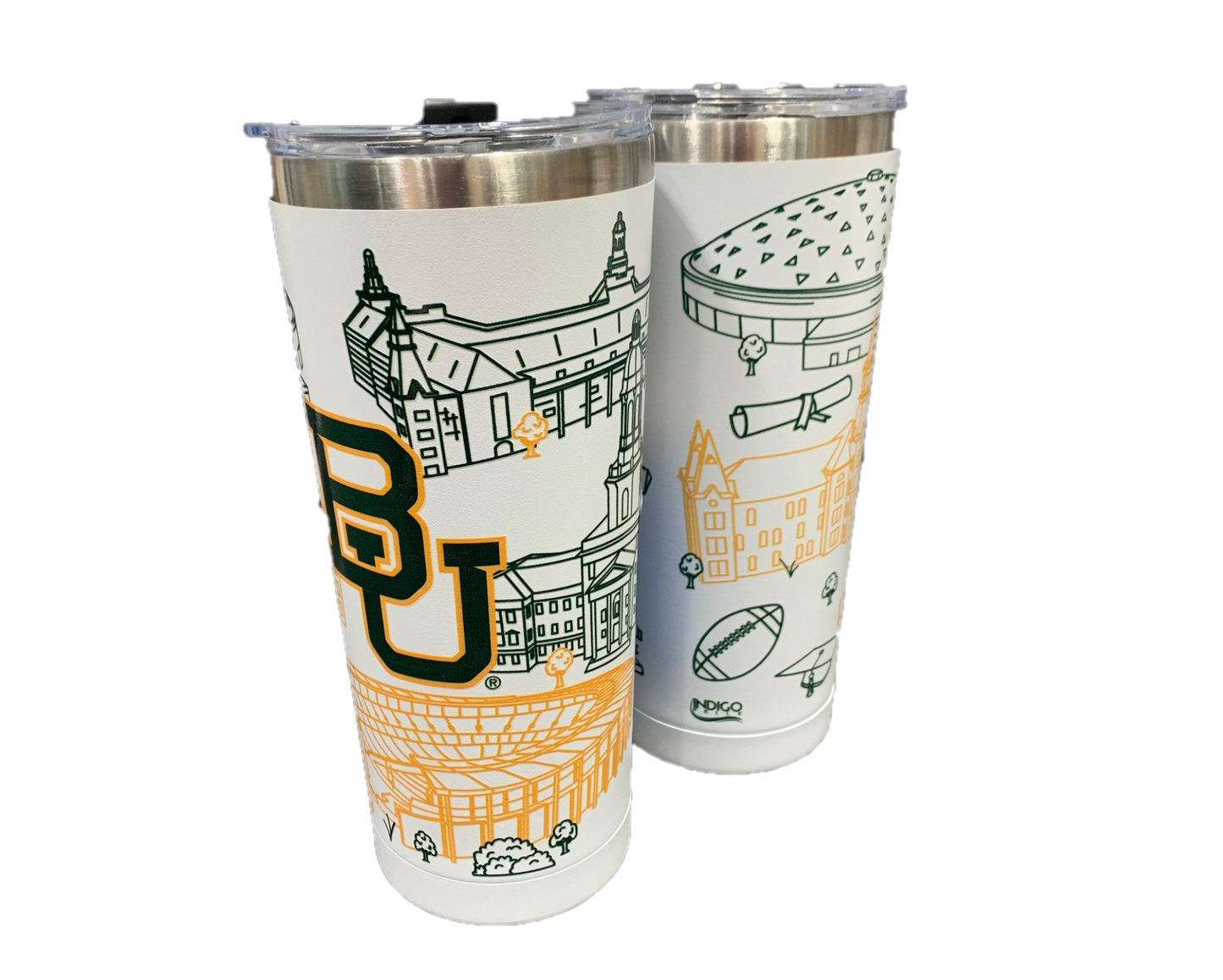 Indigo Falls 24oz Collegiate Tumbler (CLEARANCE)