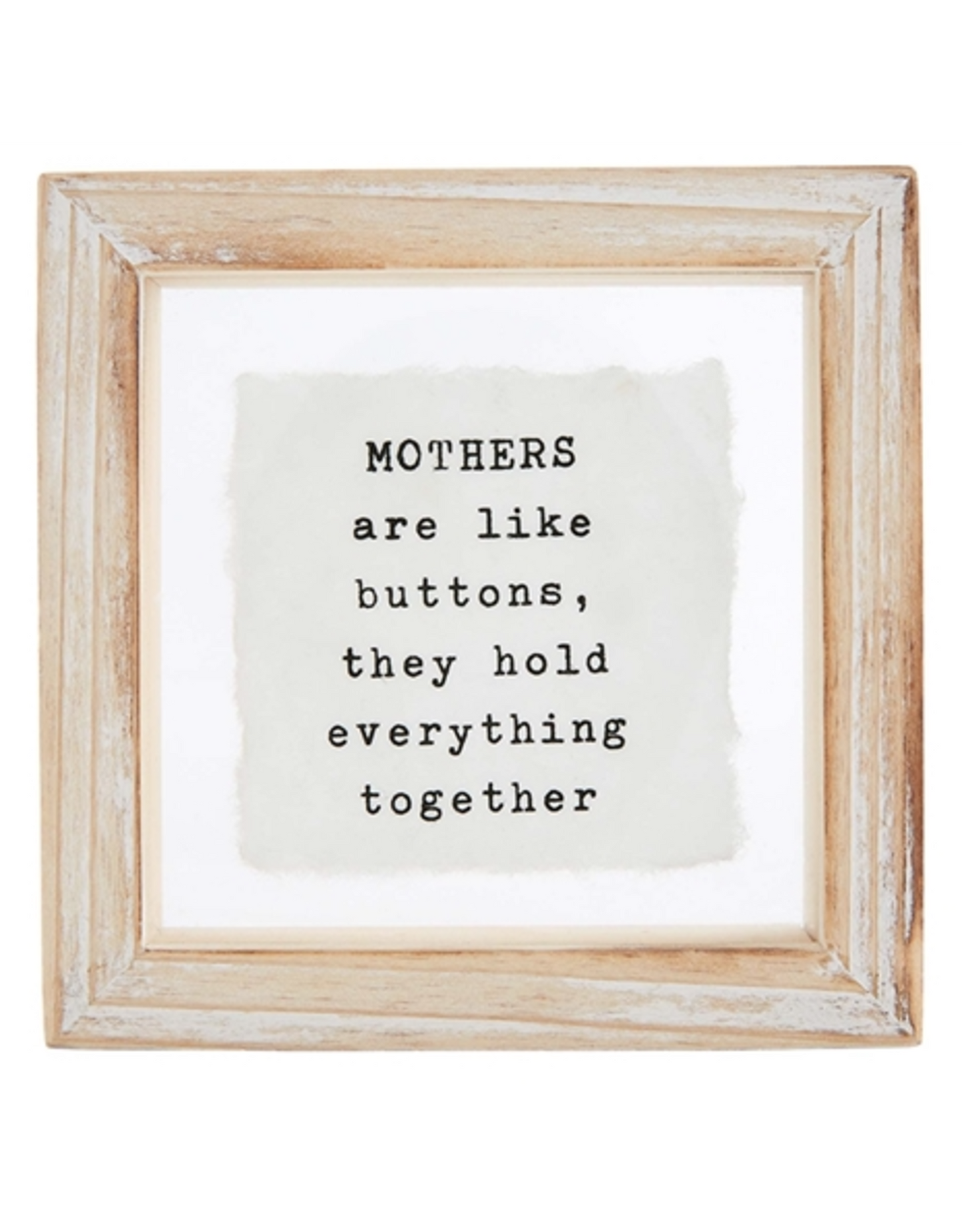 Pressed Glass Mini-Plaque (CLEARANCE)