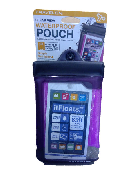 Waterproof Pouch- Purple (CLEARANCE)