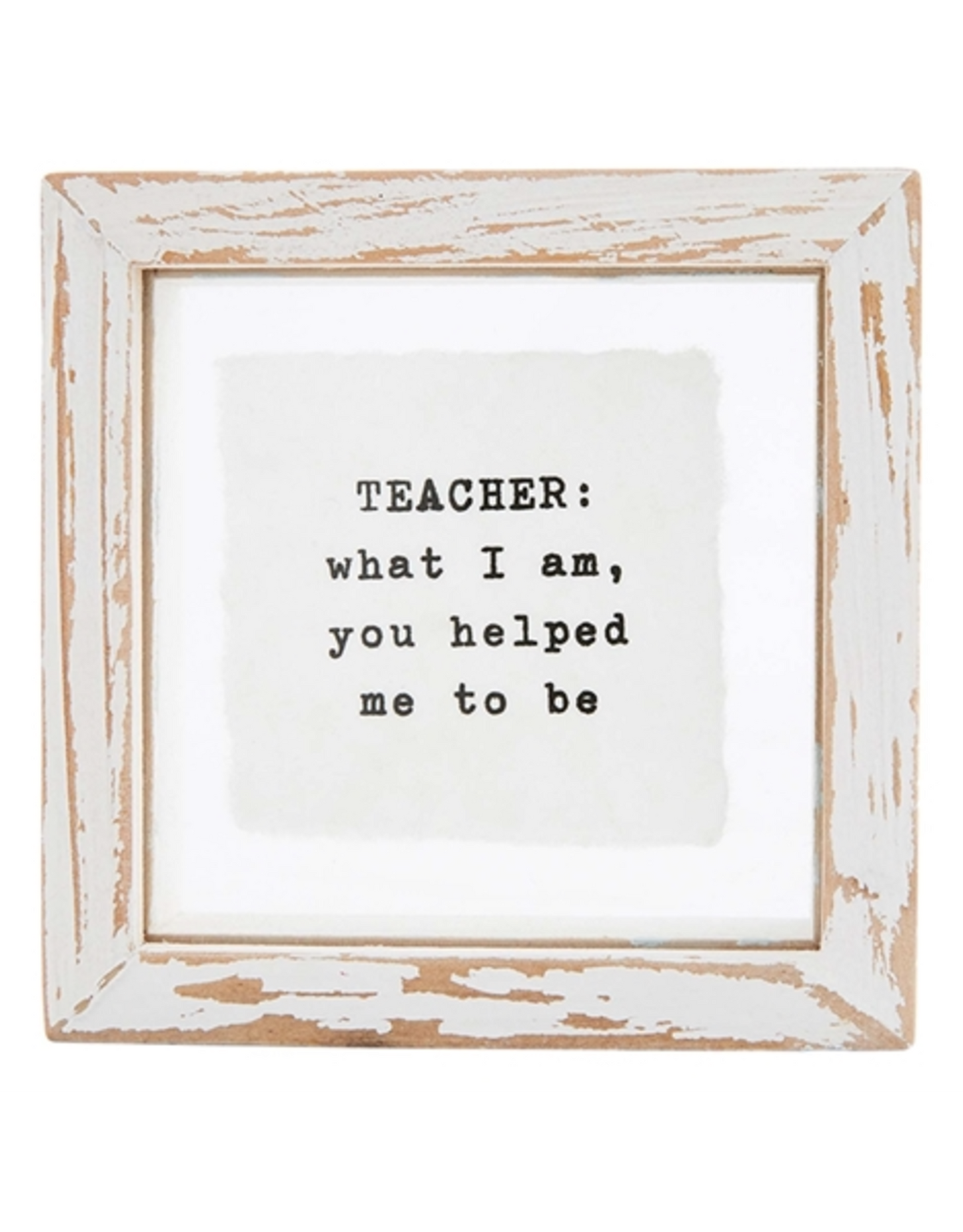 Pressed Glass Mini-Plaque (CLEARANCE)