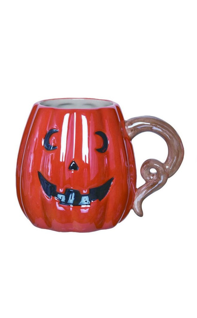 Ceramic Jack-o-Lantern Mug (CLEARANCE)
