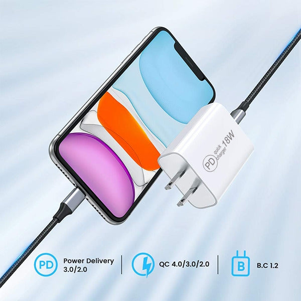 USB-C Adapter (18W) - WHITE