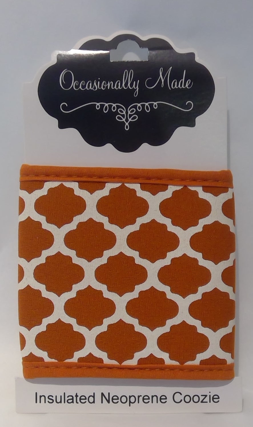 Can Wrap - Burnt Orange & White (CLEARANCE)