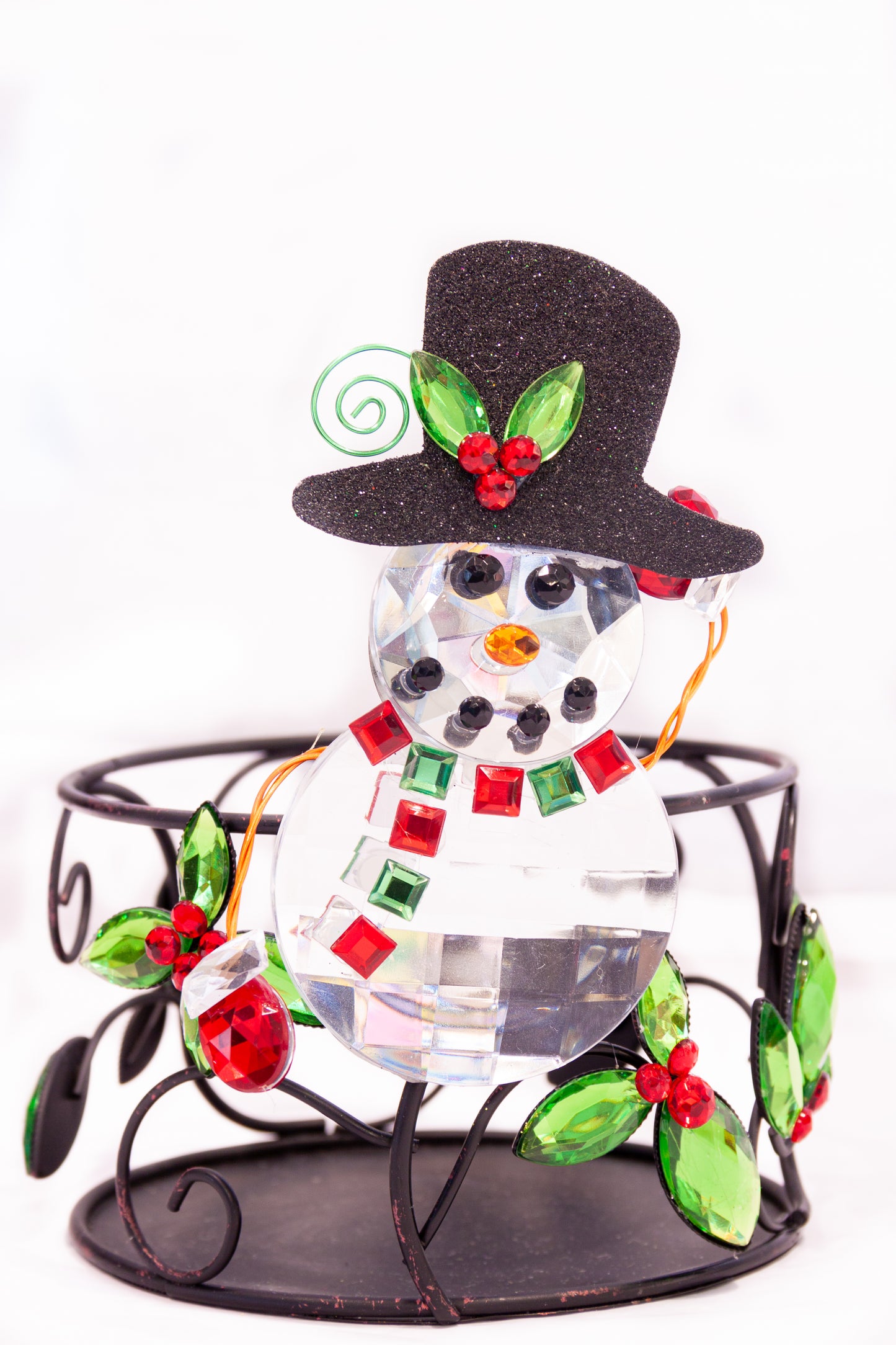Christmas Jar Candle Holder