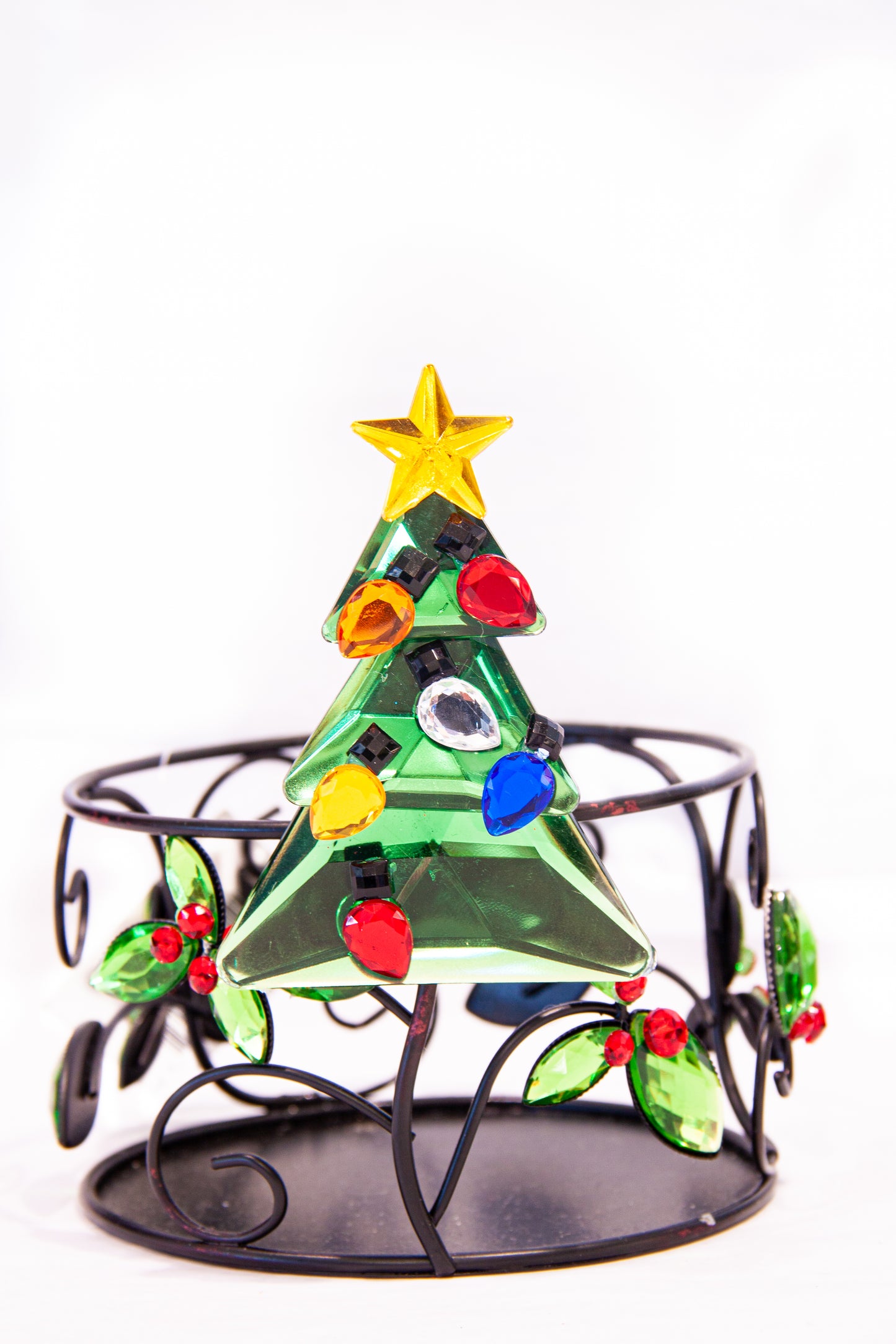 Christmas Jar Candle Holder