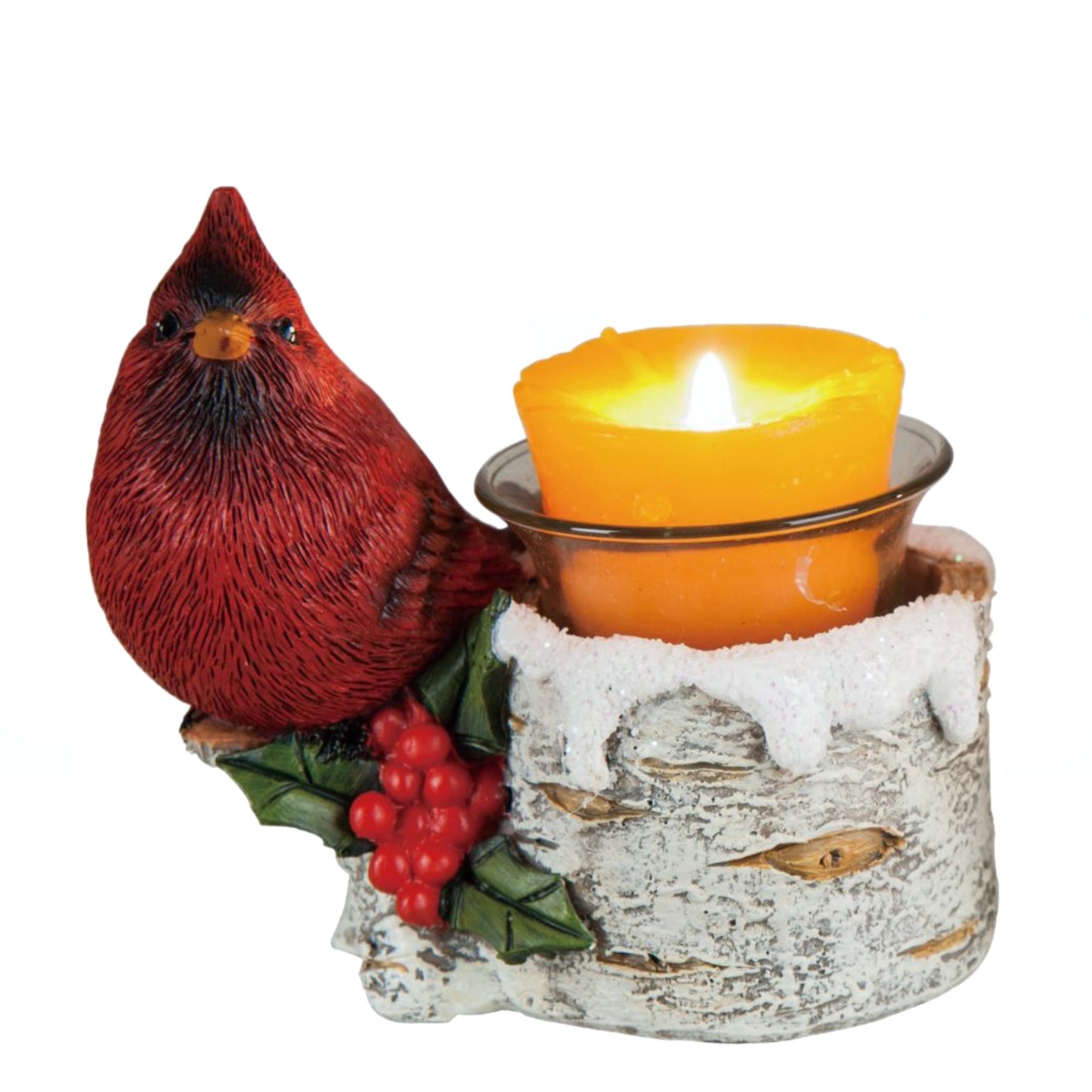 Cardinal Votive Holder