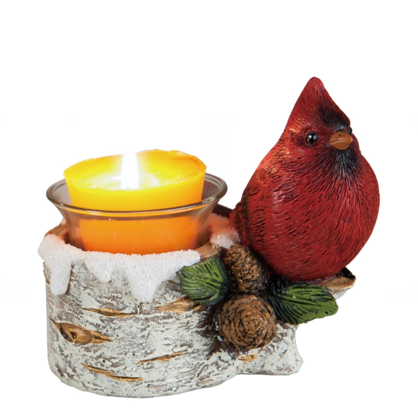 Cardinal Votive Holder
