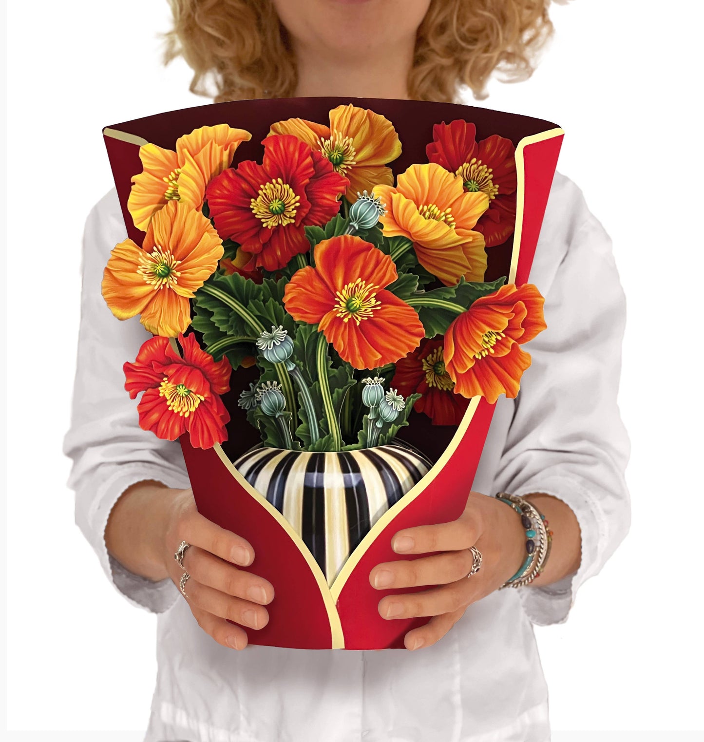 Pop-up Flower Bouquet Card