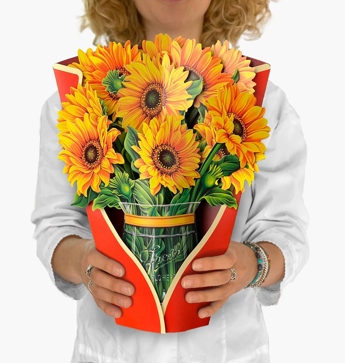 Pop-up Flower Bouquet Card