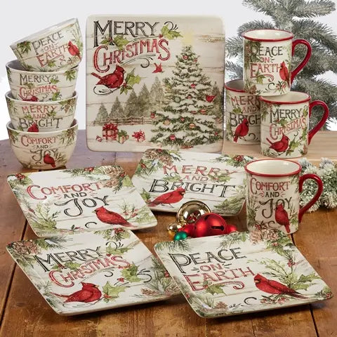 Evergreen Christmas Tableware