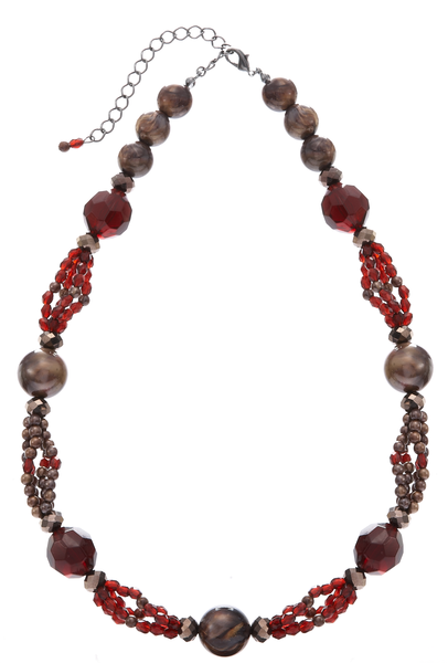 Fall Beaded Necklace