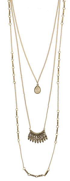 Triple Chain Necklace
