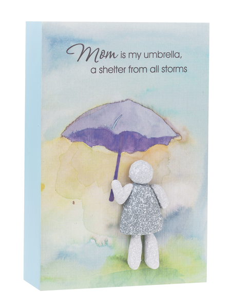 Mother's Day Pebble Art Box Sign