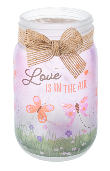 Love Bug Mason Jar